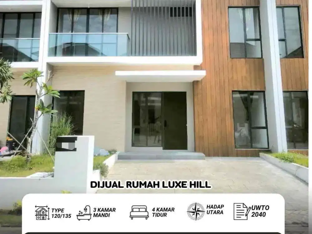 Dijual Rumah Luxe hill Citraland Megah Batam Center