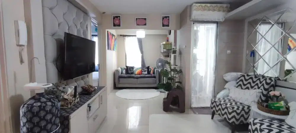 Dijual Apartemen Type 3BR Modif 2BR Full Furnished Apt Bassura City