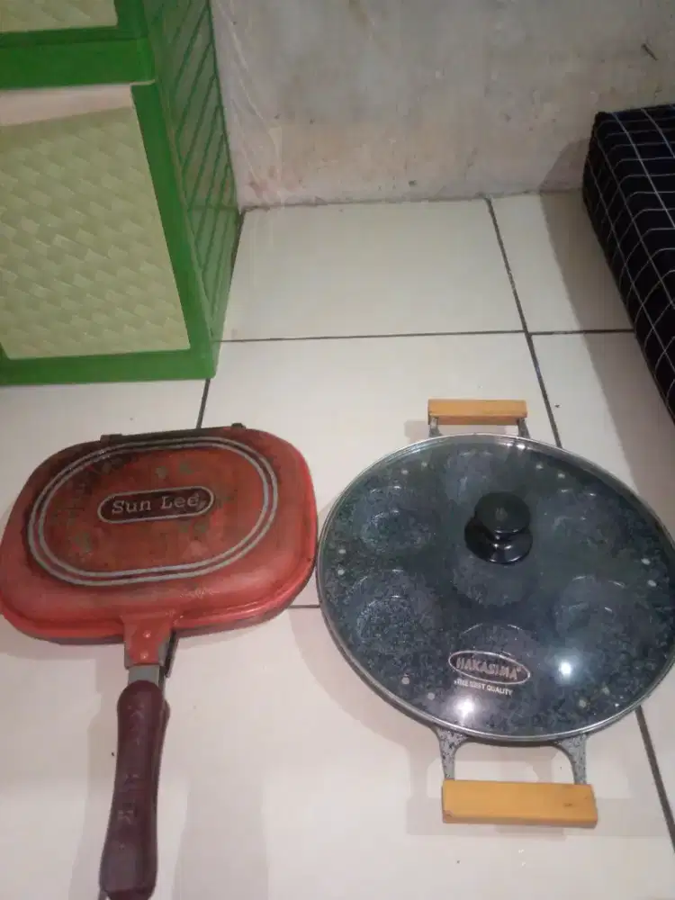 Teflon merk sunlee&wajan 7loyang