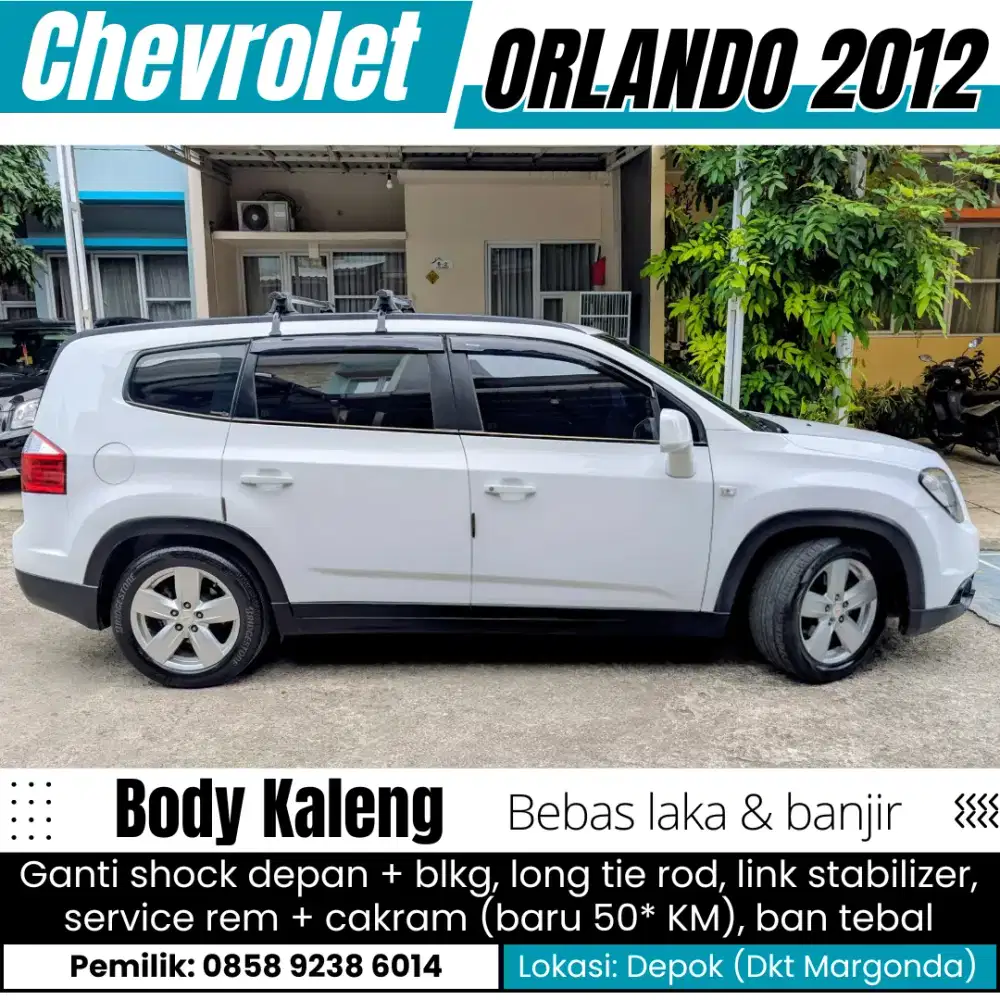 Chevrolet Orlando 2012. Ganteng Nyaman & Terawat