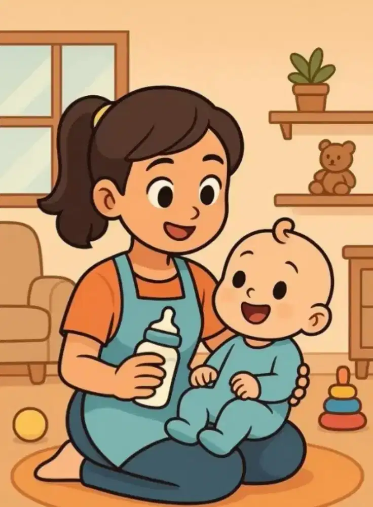 Dibutuhkan ART Momong Pulang Pergi