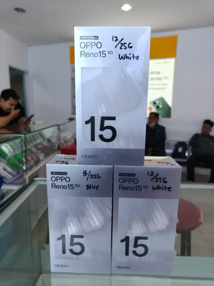 New OPPO Reno 15 5G 12GB/256GB Resmi Segel