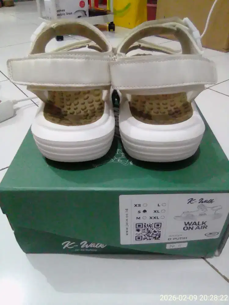 K Walk Relaxer Sandal Terapi dan (Bonus) Shoes Pouch Travel