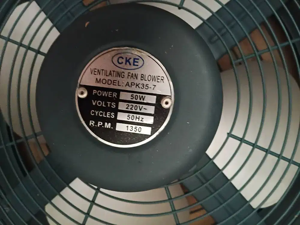 Exhaust fan 2arah 5speed dinding exhos kipas hisap CKE 14 inch garanSI