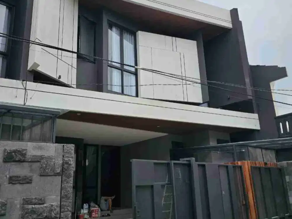 Dijual Rumah Lux New Modern Minimalis Manyar Indah Surabaya Timur