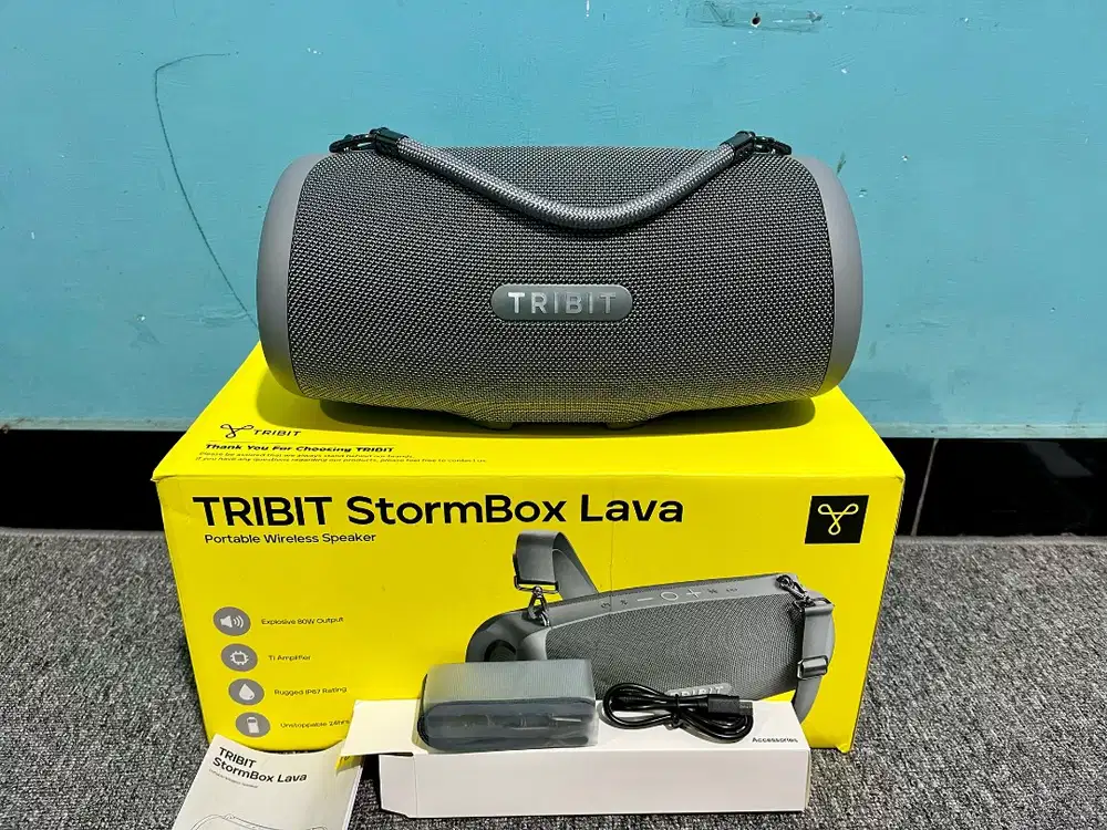 Speaker Portable TRIBIT STORMBOX LAVA