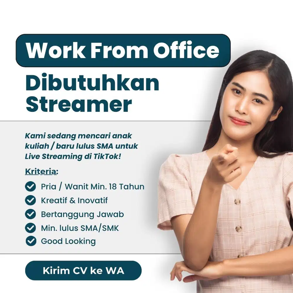 LIVE STREAMER TIKTOK!