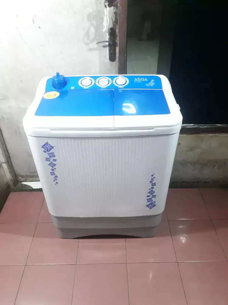 Mesin cuci arisa 2 tabung 8kg