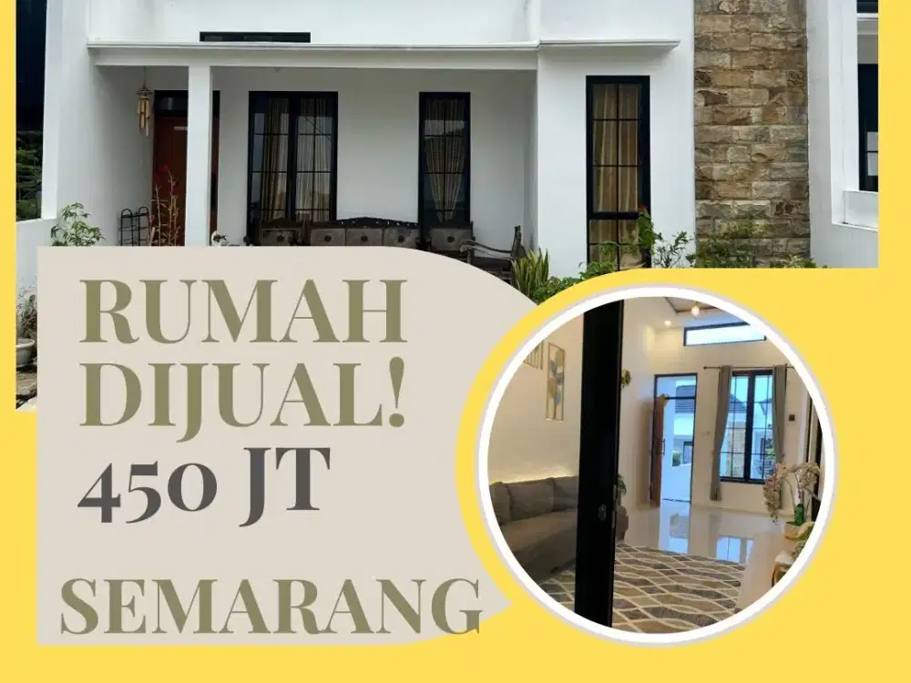 Rumah murah siap huni dibanyumanik