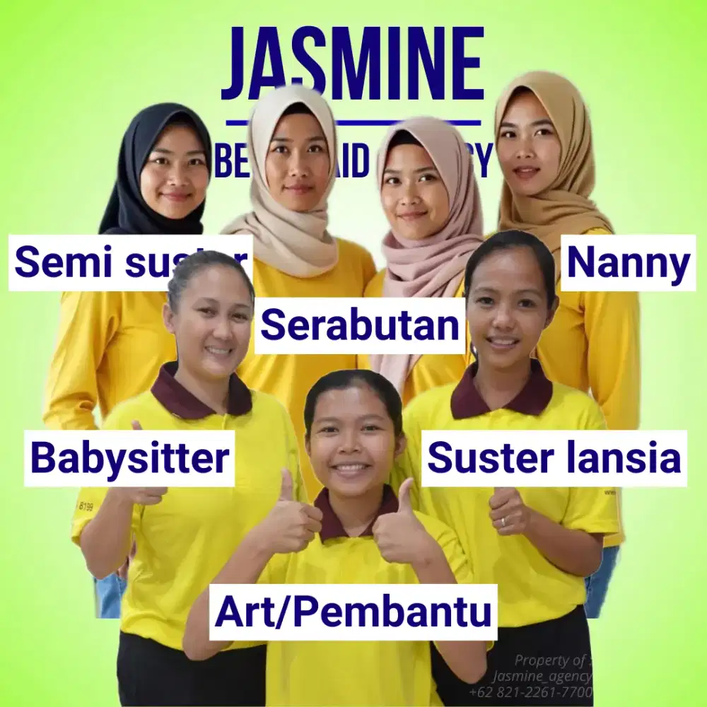 Sedia pembantu, babysitter, suster lansia