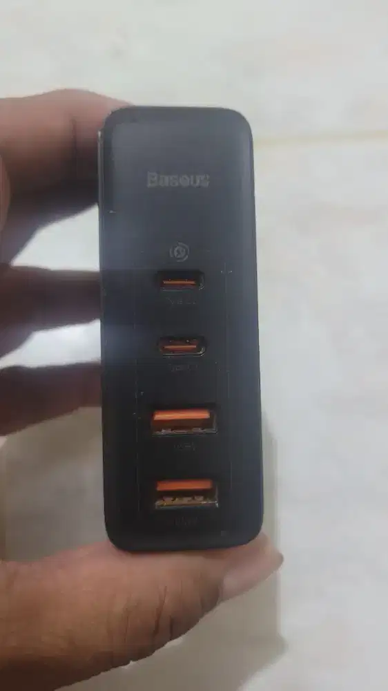 BASEUS kepala charger 100w Gan 2 Pro Fast Charger 4.0 , 3.0,PD type C