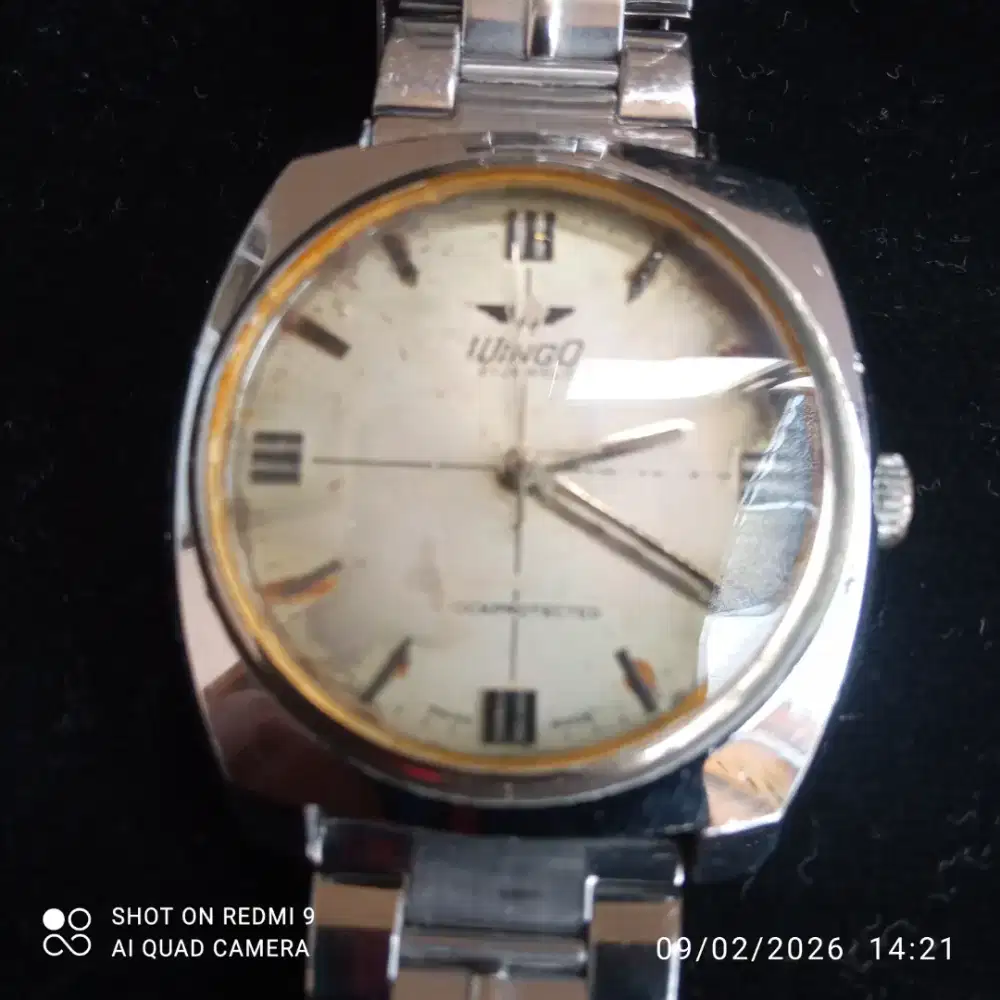 Jual jam tangan jadul merk wingo Automatic