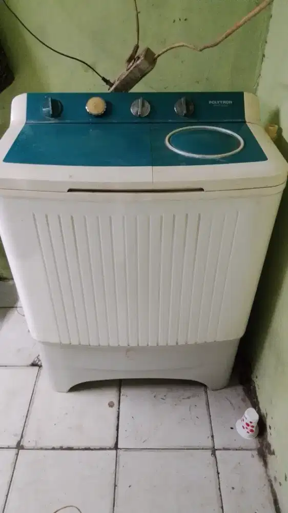 Mesin cuci bekas 2 tabung