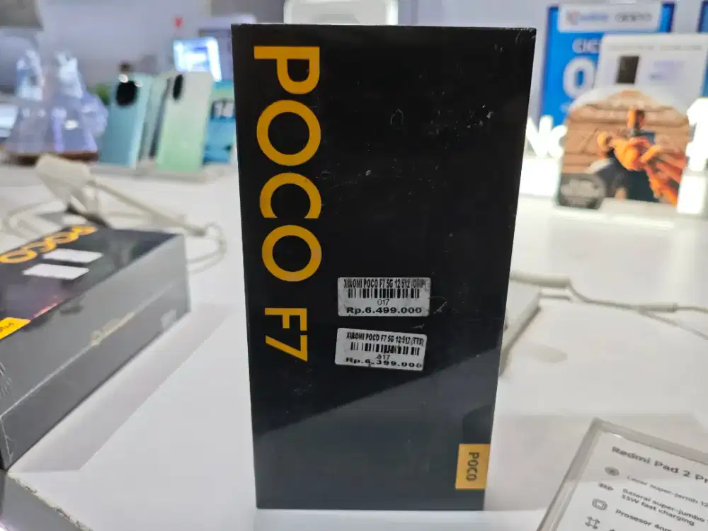 POCO F7 5G RAM 12/512GB ATLANTIS DAHSYAT