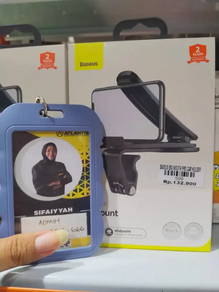 BASEUS BIG MOUTH PRO CAR HOLDER | ATLANTIS DAHSYAT