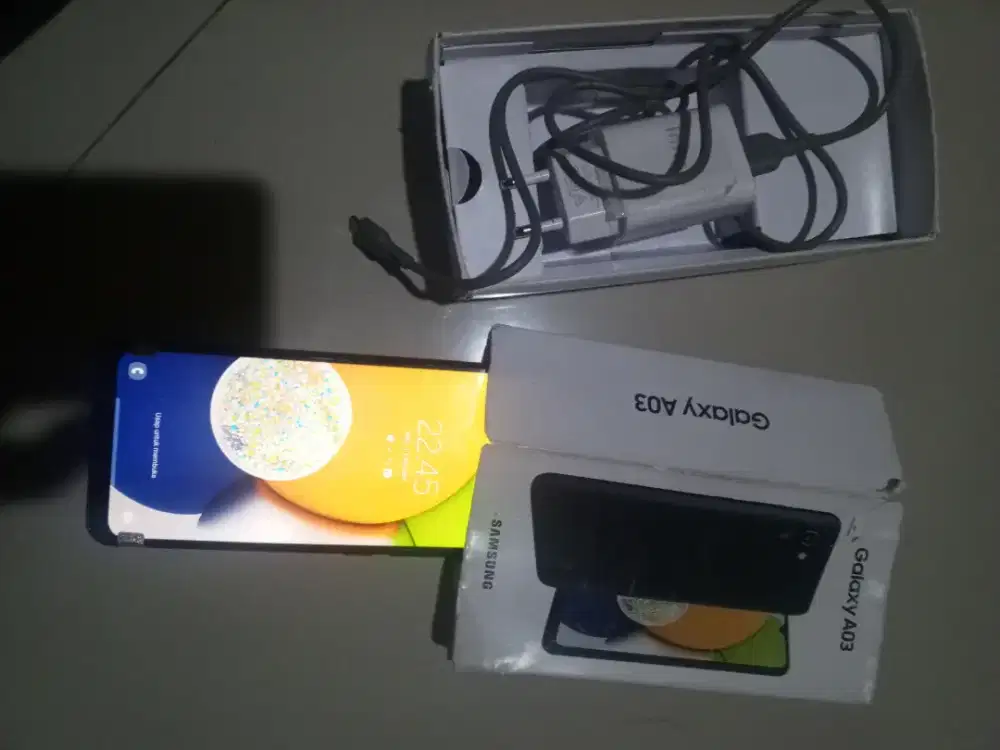 Handphone second bekas murah Samsung A03 4/ 64