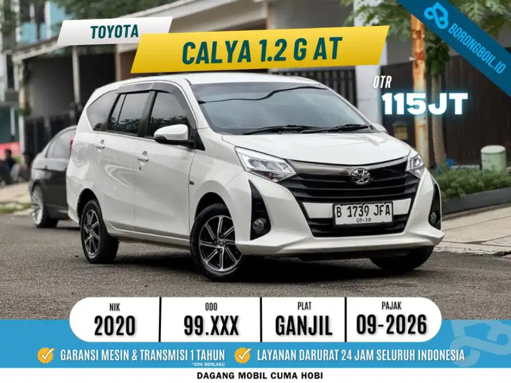 [Toyota] Calya g At 2020  Putih