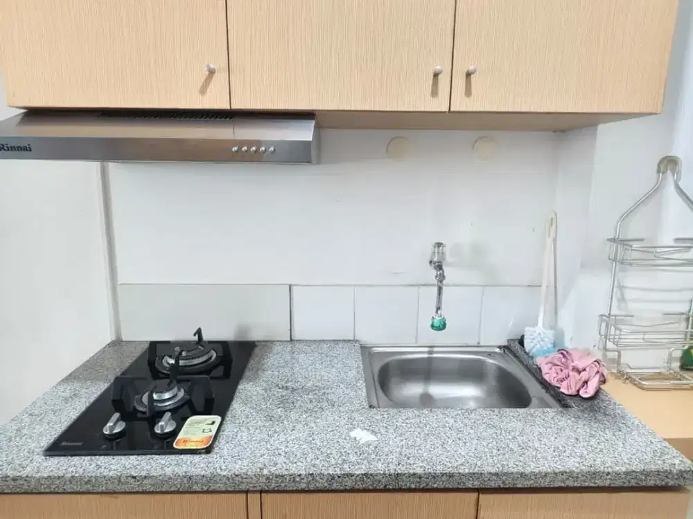 Dijual Apartemen Studio Green Bay Full Furnished Murah Banget!!