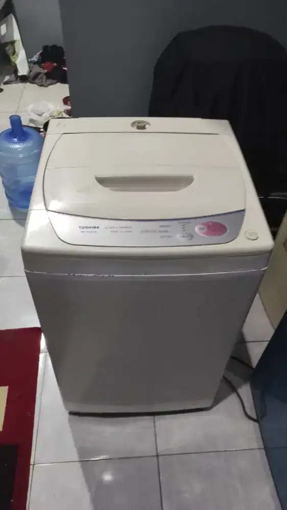 Jual mesin cuci merk thosiba kpsitas 7kg otomatis normal
