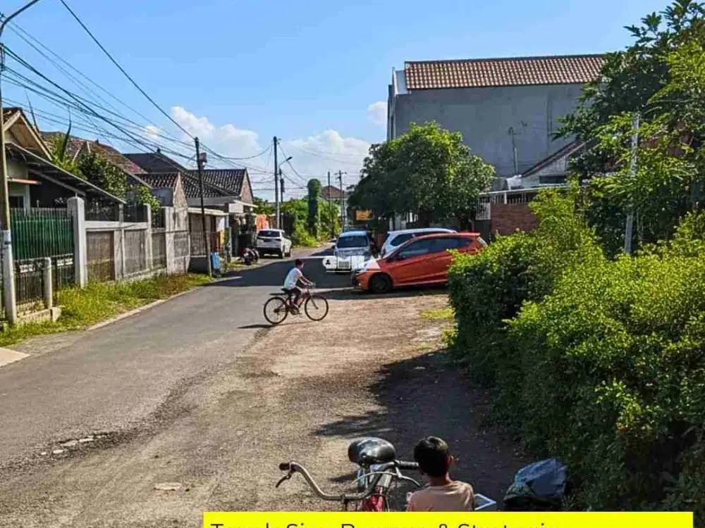 Dijual Tanah Siap Bangun JALAN BUNGA BUNGA SUHAT MALANG Dekat UNIBRAW dan POLINEMA Malang