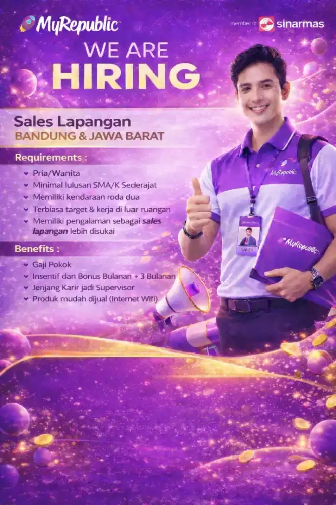 Di Butuhkan Sales Lapangan