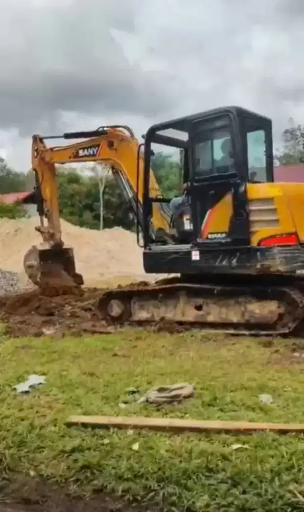 Excavator Mini Sany SY55C th 2025 BUILT UP harga 320jt NEGO