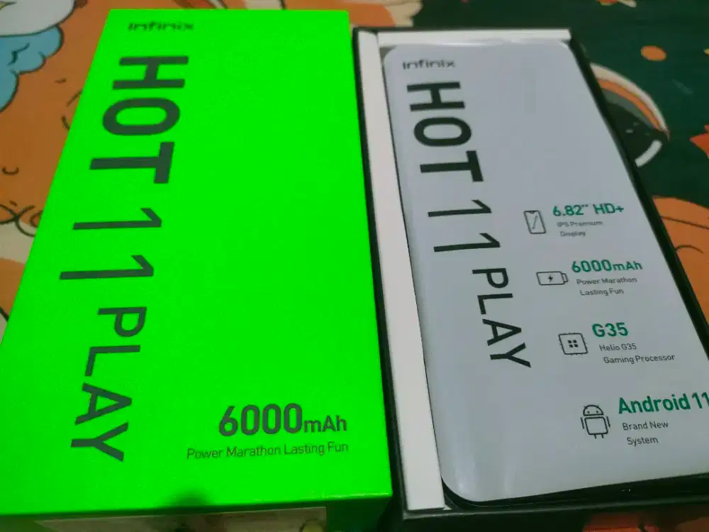 Infinix hots 11 play full set