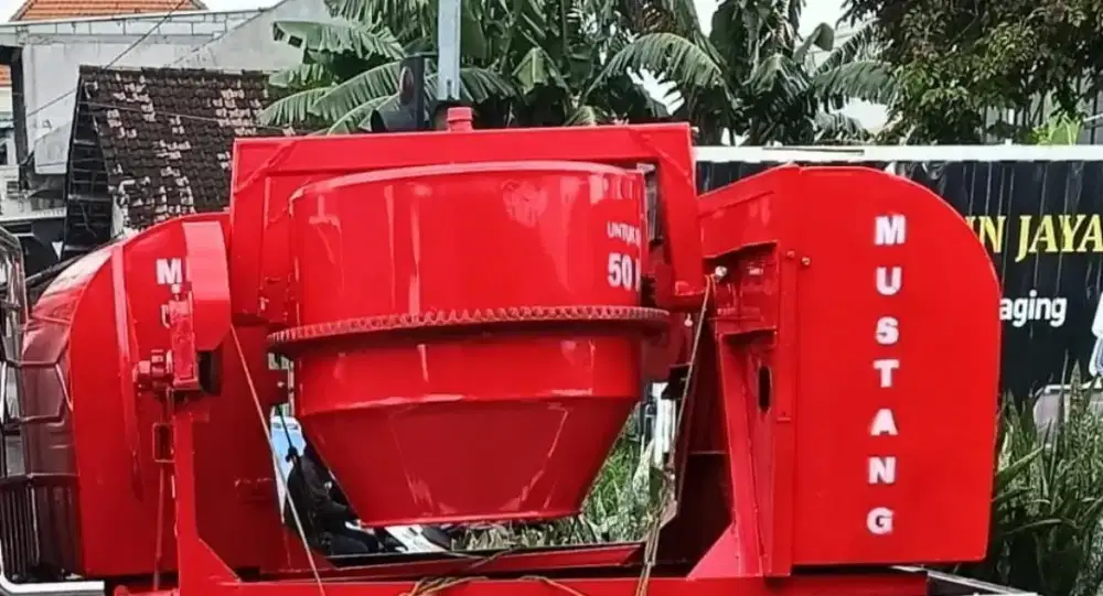 Molen cor 50kg komplit diesel 8pk siap jossss