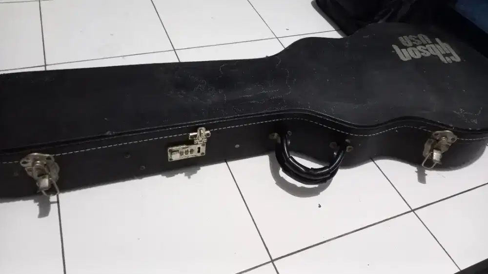 Hardcase koper gitar gibson usa original authentic mdl lespaul