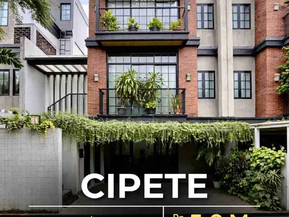 Rumah Cantik Dlm Townhouse Ada Pool di Cipete Jakarta Selatan