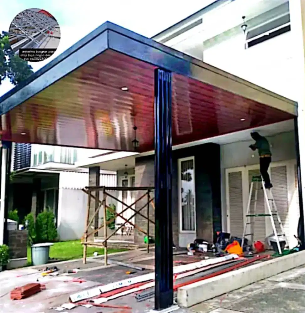 Kanopi terpasang elegan