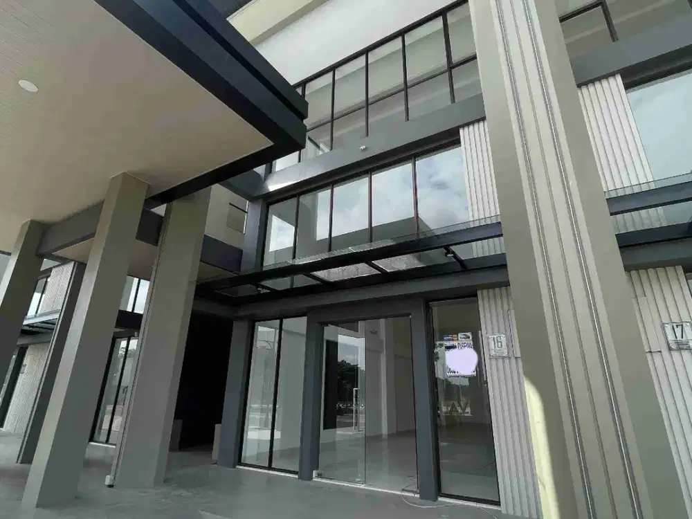 DISEWAKAN Ruko HAMPTON AVENUE at MANHATTAN DISTRICT Hadap Jalan Raya Di Gading Serpong