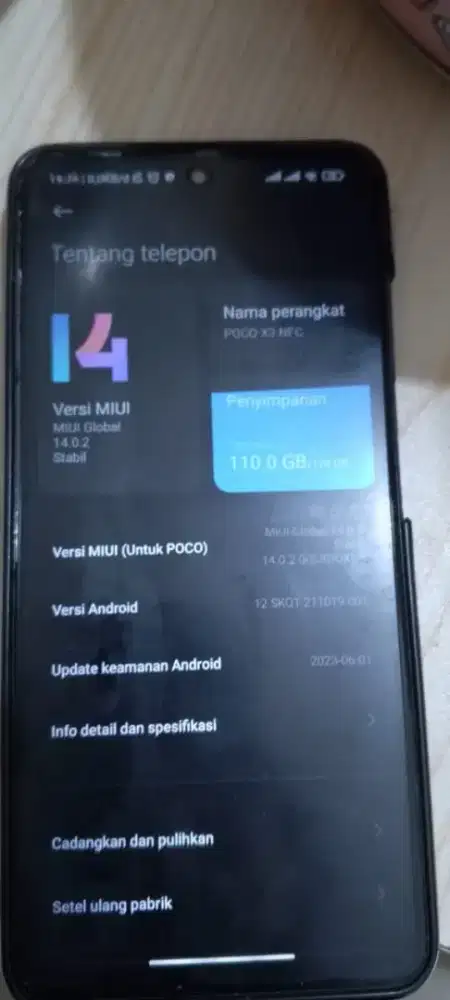Dijual Hp Poco X3 NFC 8/128