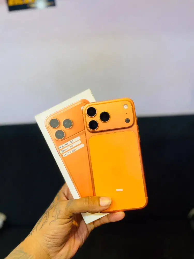 Iphone 17 pro max 512gb ibox second like new