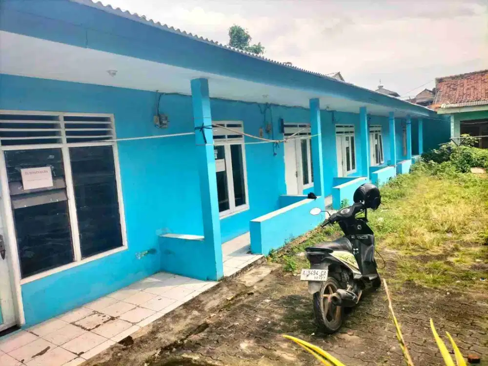 jual kontrakan nempel rumah sakit 21 pintu luas 700 m2 akses mobil