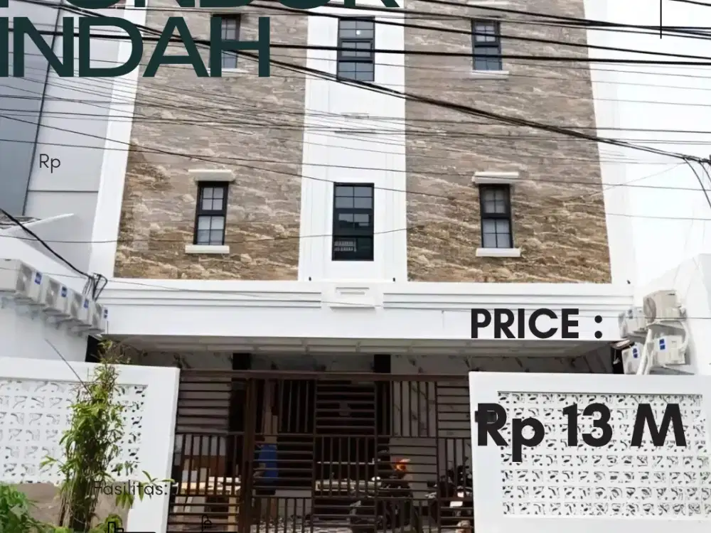 [Income 1,2 M/Thn] Kost Exclusive 33 Kamar Area Pondok Indah, Kebayoran Baru Jakarta Selatan