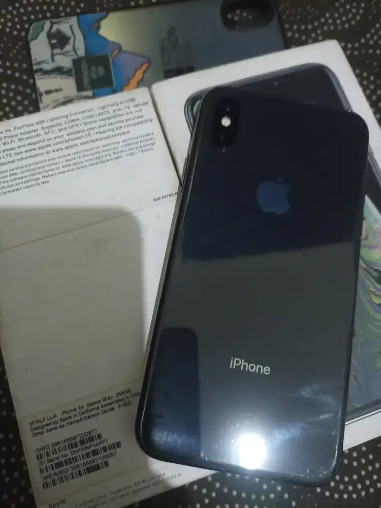 iPhone xs 256 gb beacukai fullset