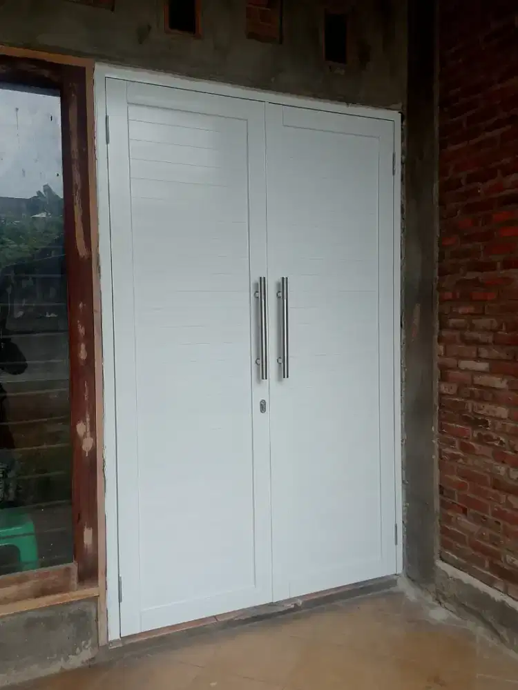 Pintu aluminium Doble/single