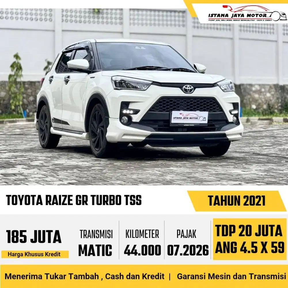 LOW KM Toyota Raize GR Sport TSS 1.0 Turbo 2021