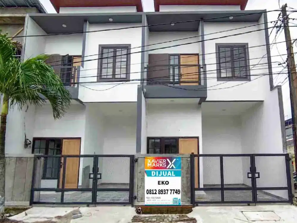 Dijual Rumah Baru Modern Minimalis 2 Lantai 3 BR di Alamanda, Harapan Indah, Bekasi