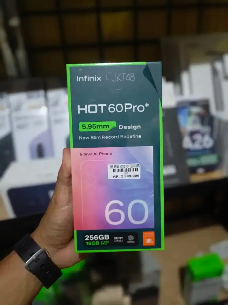 INFINIX HOT 60 PRO+ 16/256GB 'ATLANTIS DAHSYAT'
