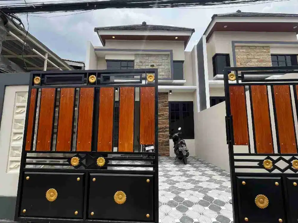 Dijual Rumah 2 Lantai Minimalis Baru Gress Medokan Surabaya Timur