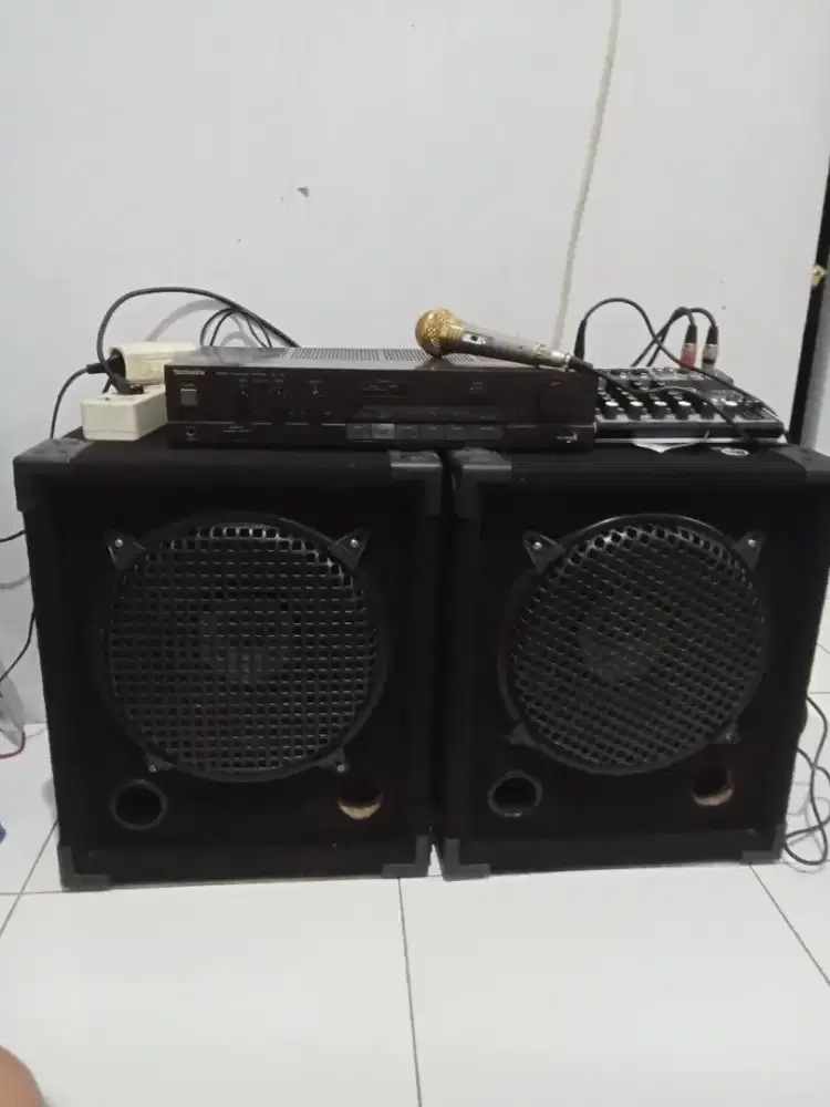 Sepasang Box + Speaker 12 inch