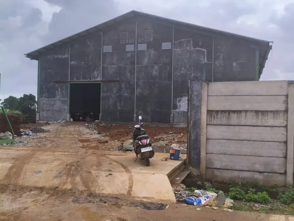 Disewakan Cepat  Gudang Baru Tangerang Kota