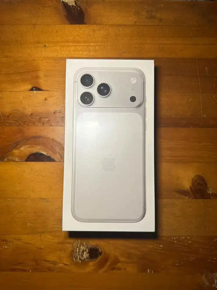 iPhone 17 Pro Max 256gb Silver Garansi Resmi iBox BNIB