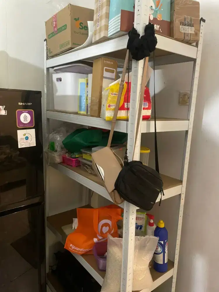 RAK ALUMUNIUM MULTIFUNGSI