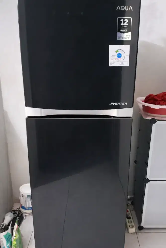 Kulkas Aqua 2 pintu inverter low watt