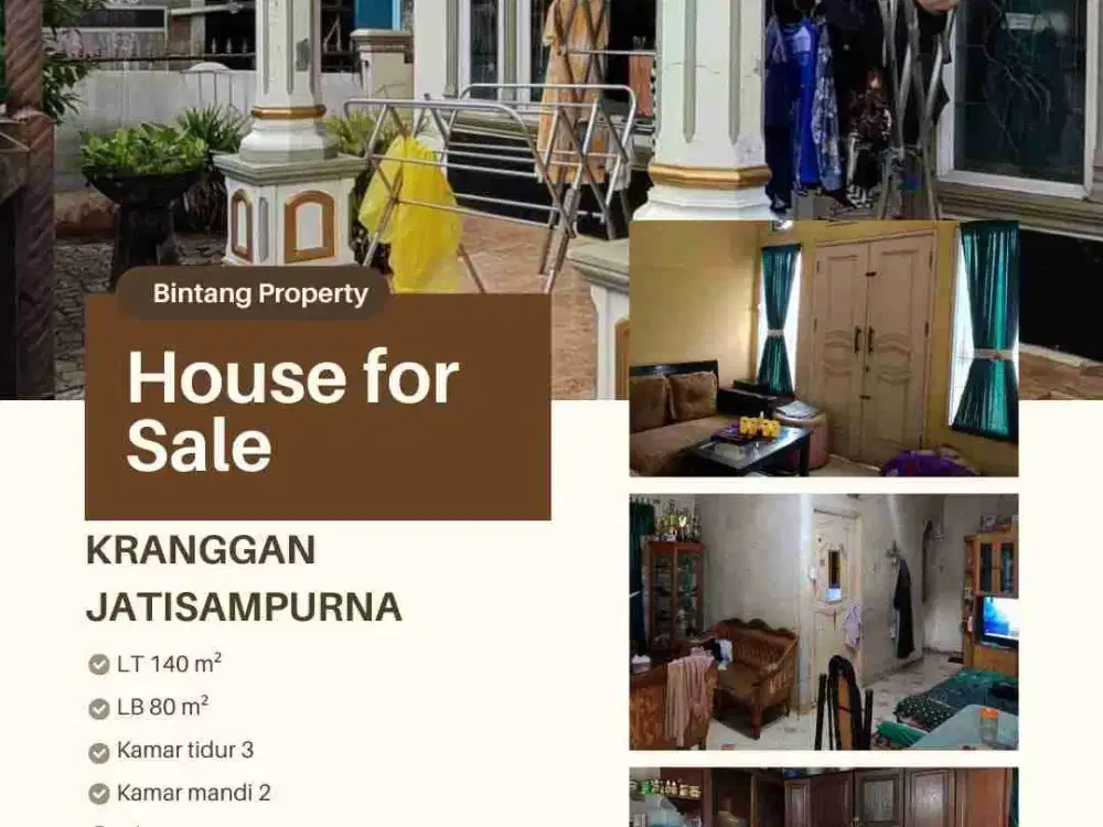 Dijual rumah nyaman, lokasi strategis di Jatisampurna