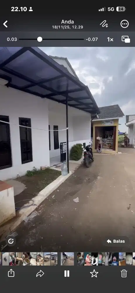 rumah di jual milik pribadi rumah baru akses jalan tidak masuk mobil