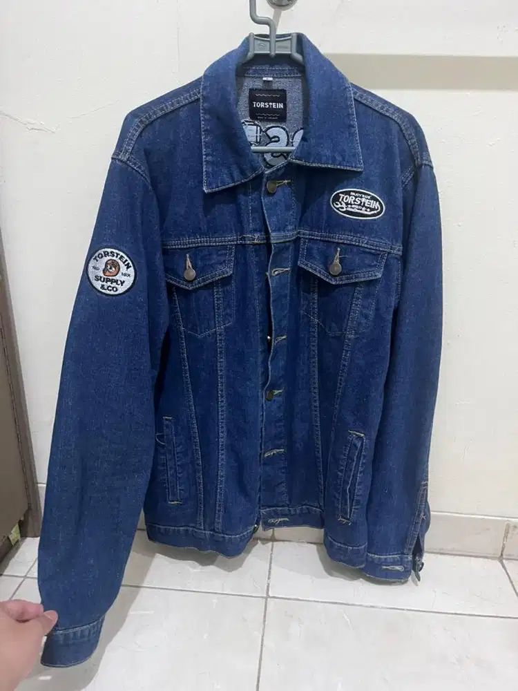 (RARE ITEM) DENIM JACKET TORSTEIN LOCAL BRAND UKURAN M-L